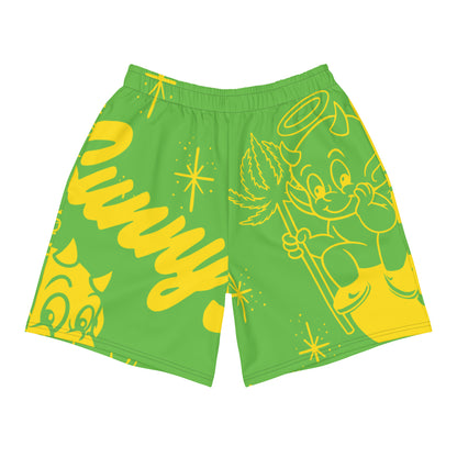 *SUNNY ATHLETIC SHORTS* (GREEN)